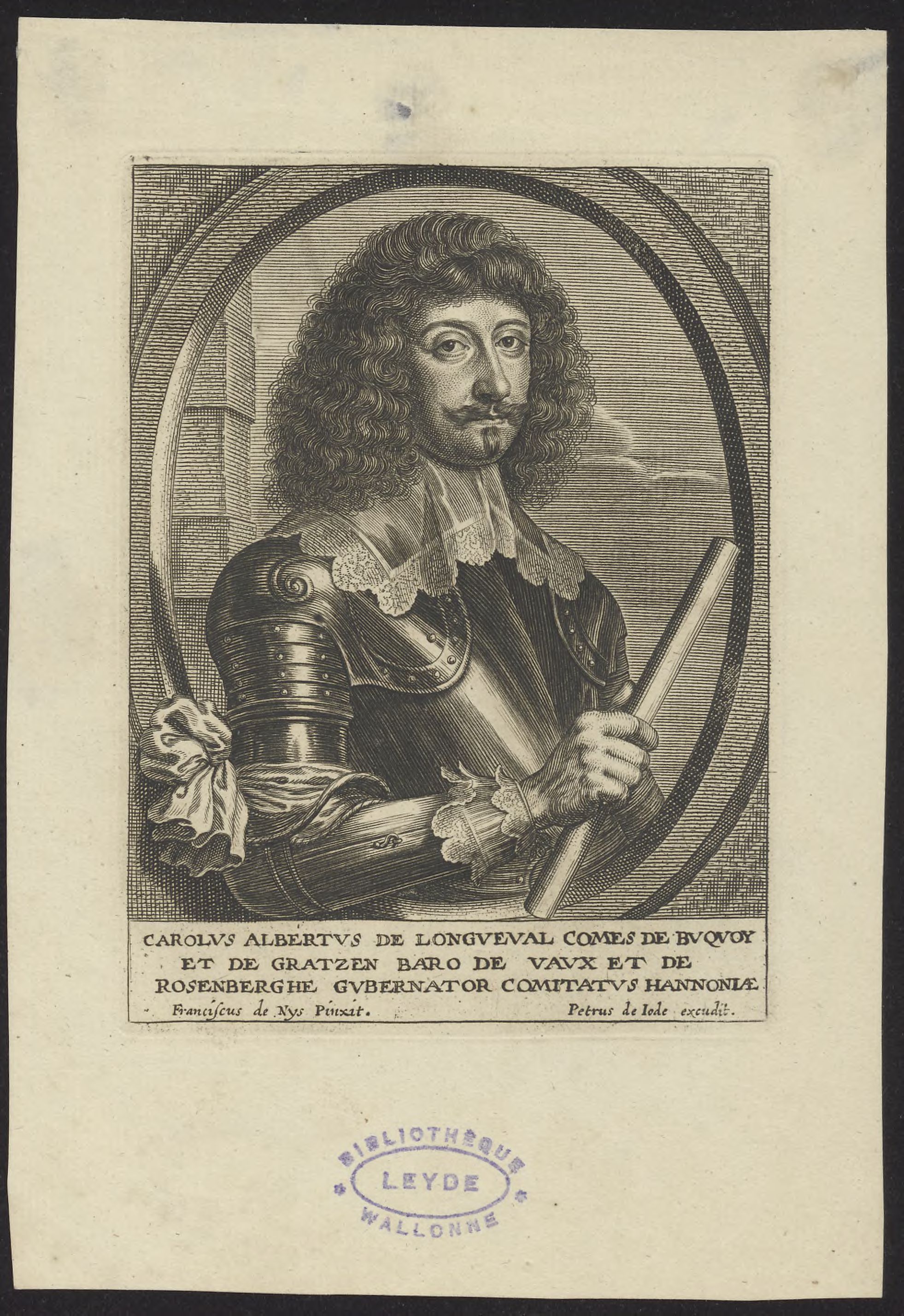 Portrait of Charles, Count of Bucquoy