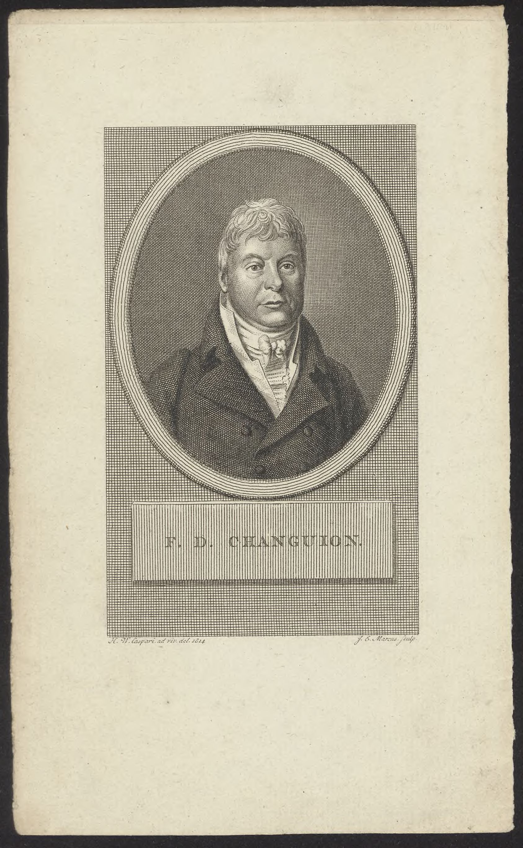 Portrait of F.D. Changuion
