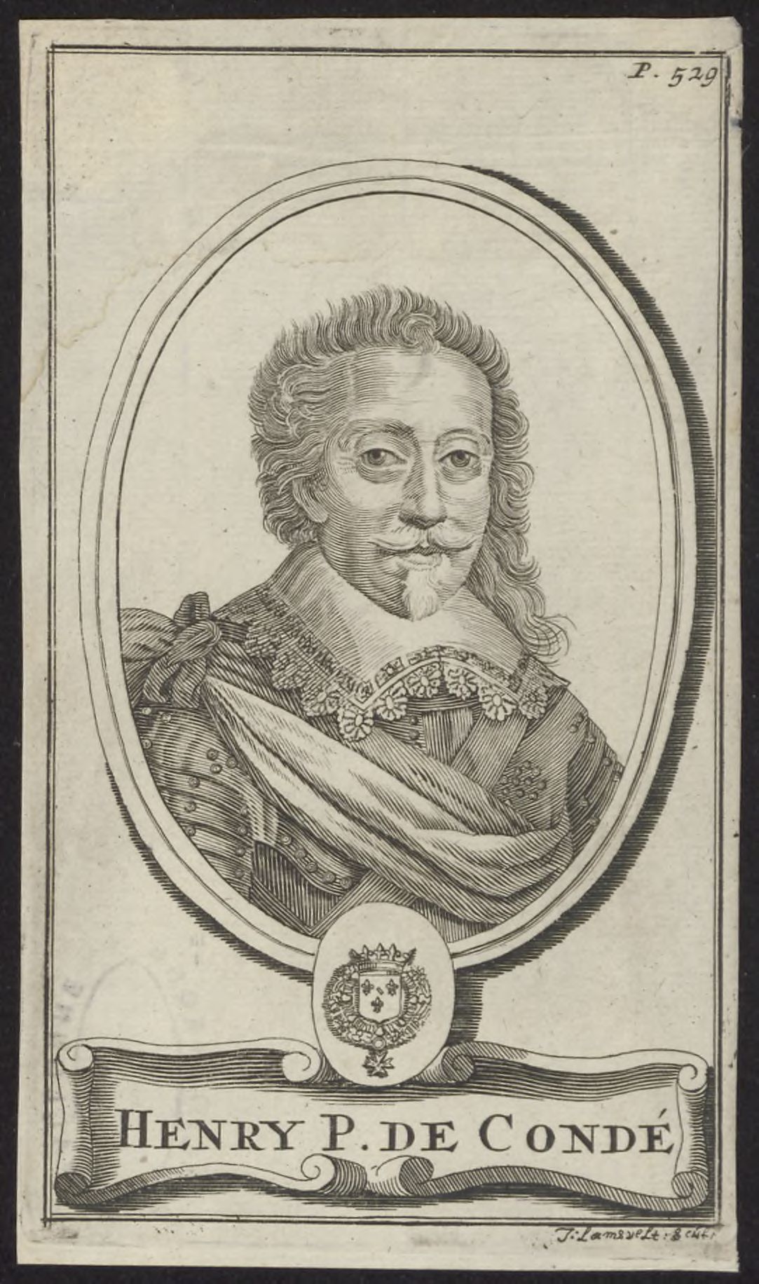 Portrait of Henry Prince de Condé