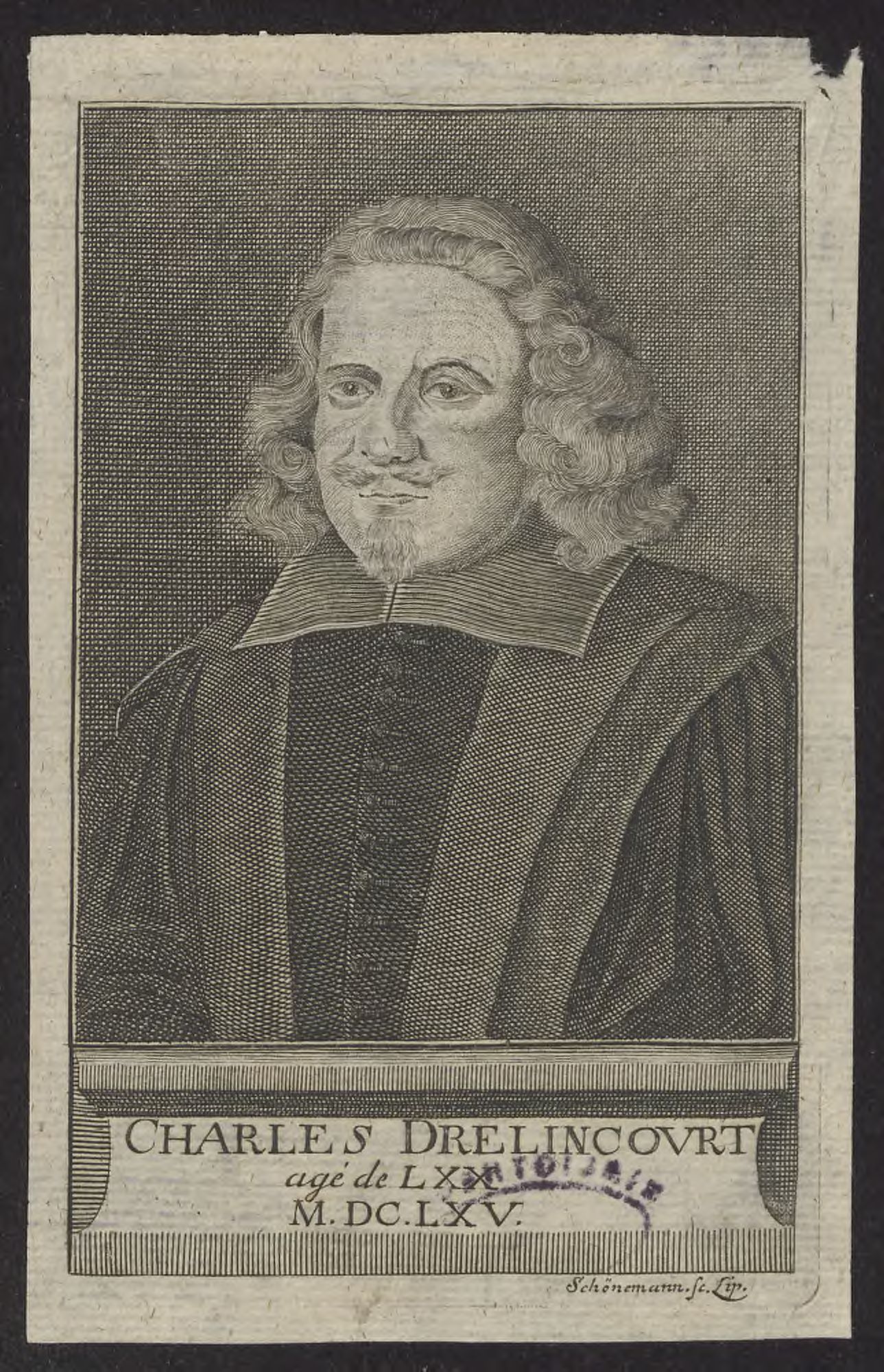 Portrait of Charles Drelincourt