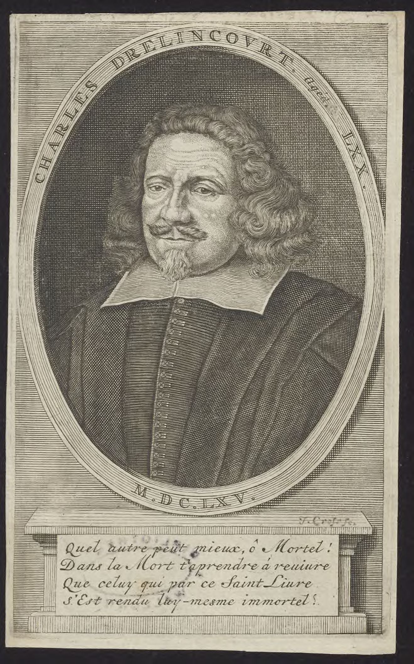 Portrait of Charles Drelincourt