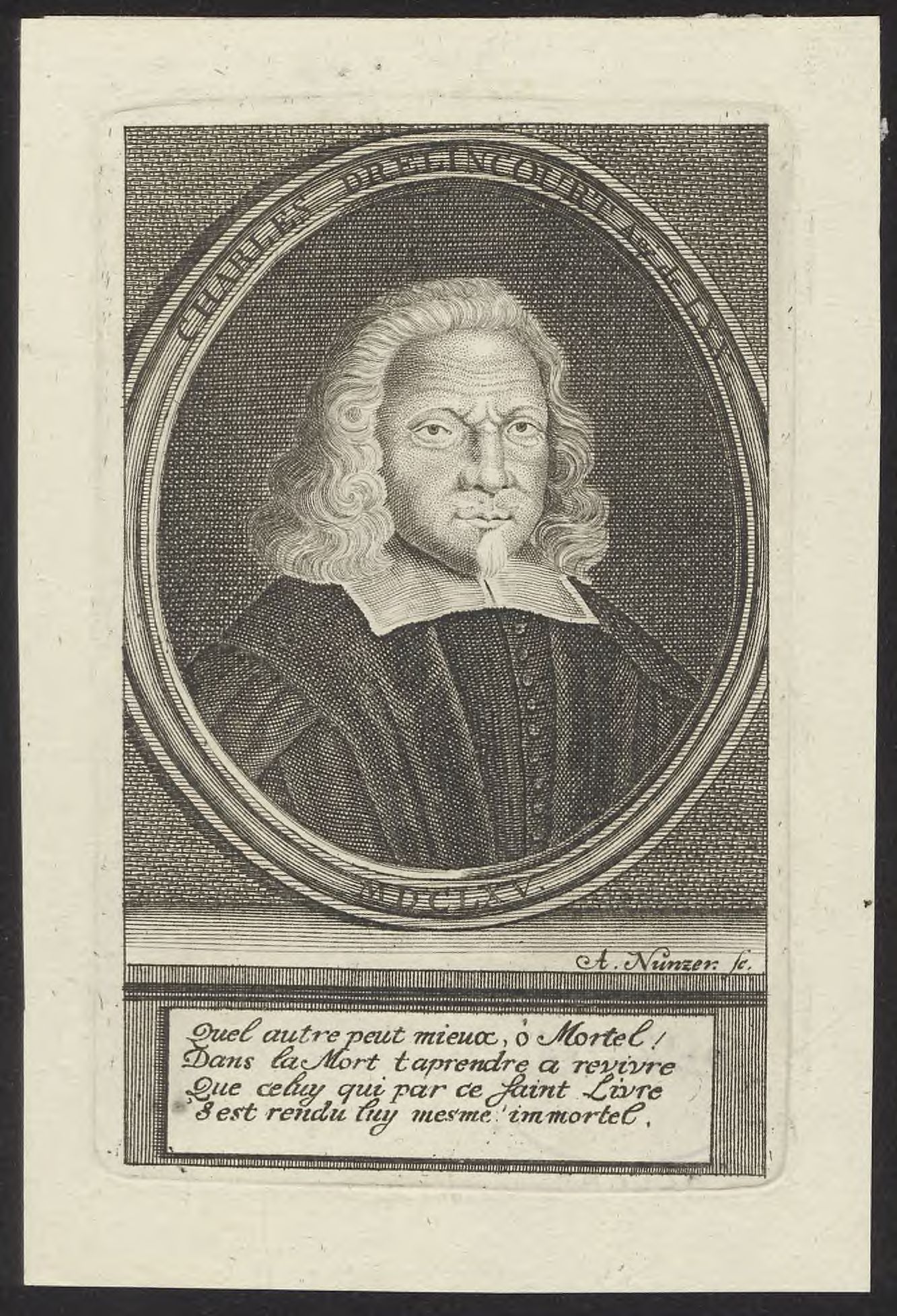 Portrait of Charles Drelincourt