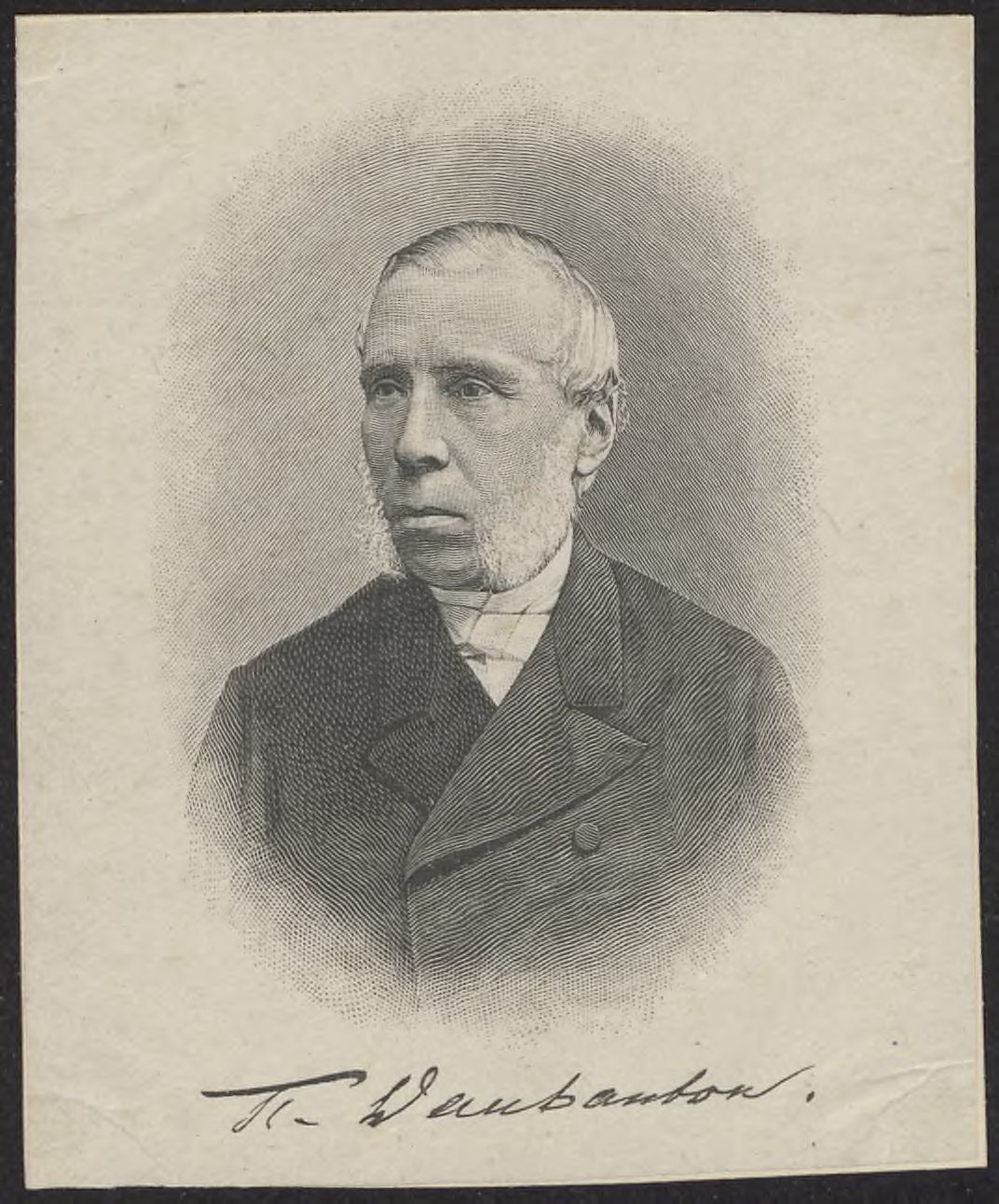 Portrait of Th. Waubandon [?]