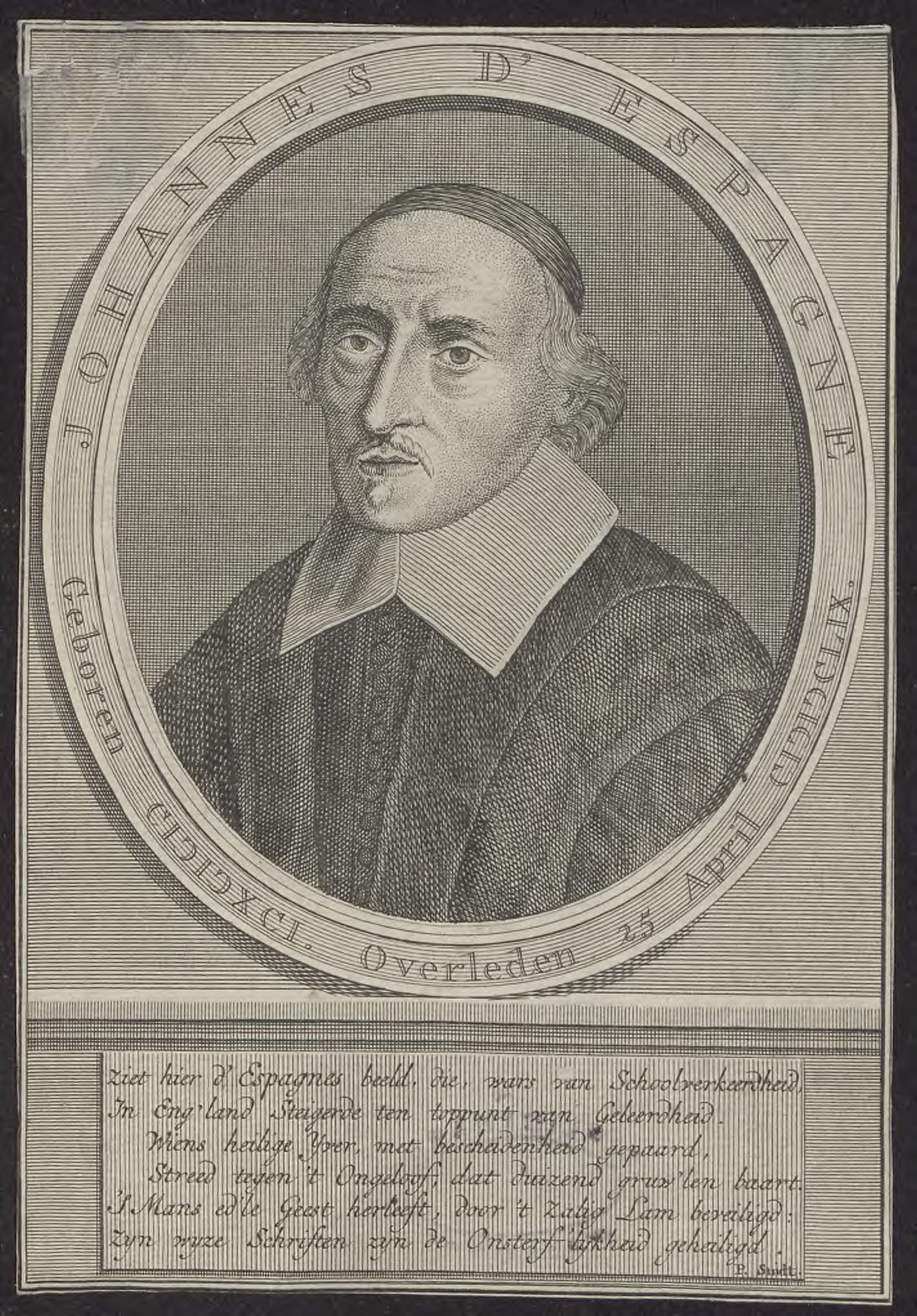Portrait of Johannes D'Espagne