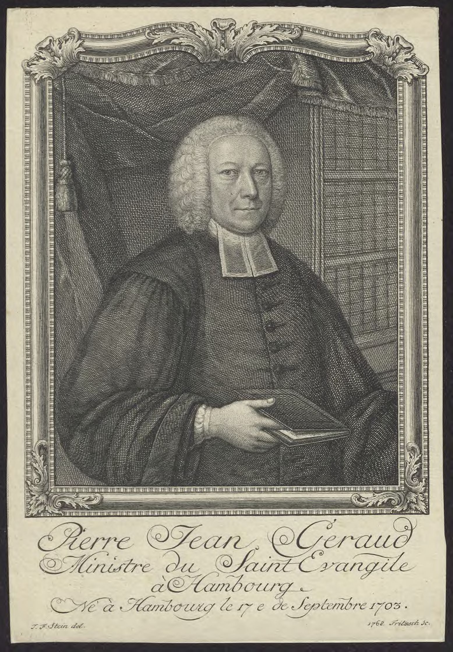 Portrait of Pierre Jean Geraud, Walloon minister
