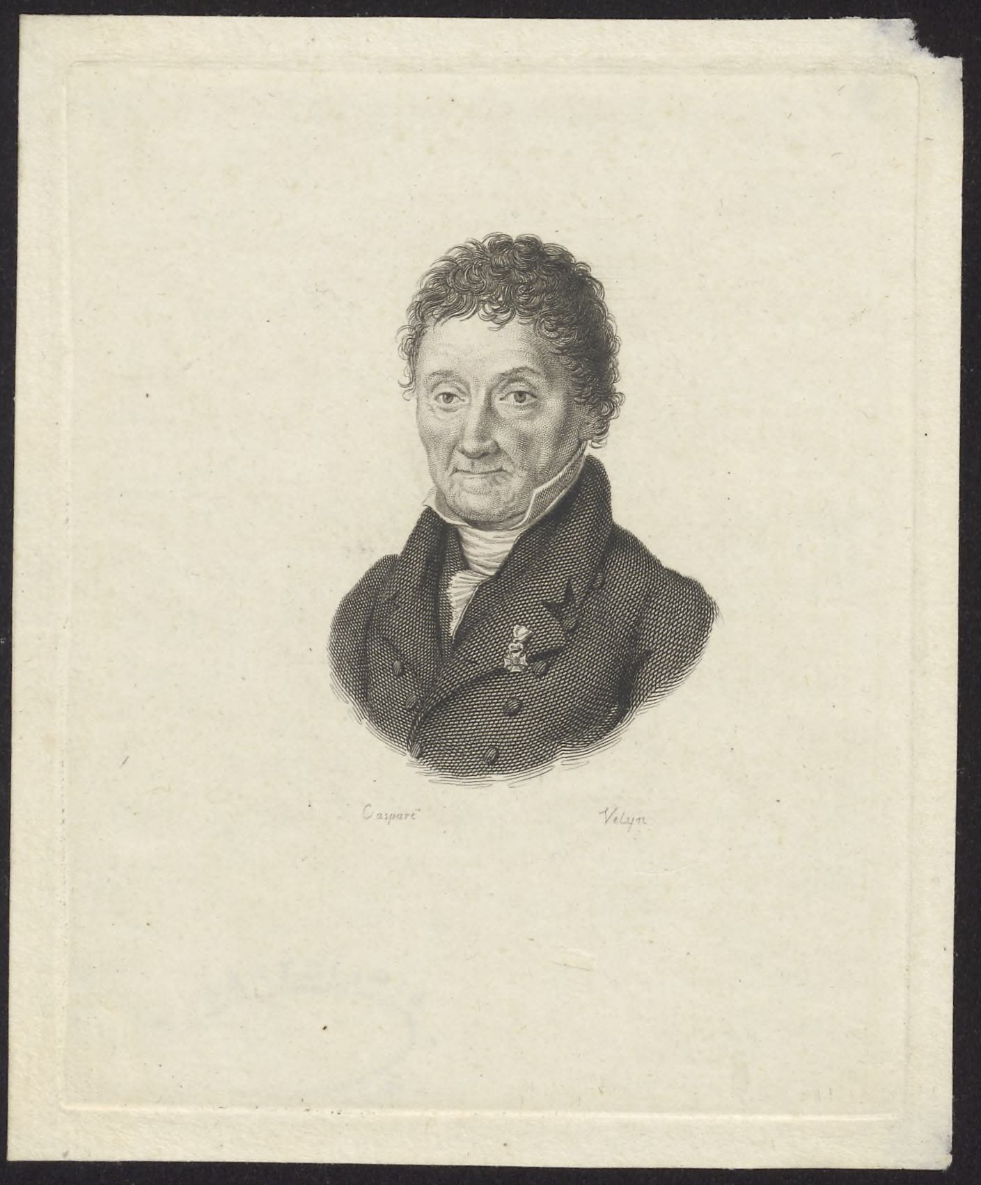 Portrait of an unknown man