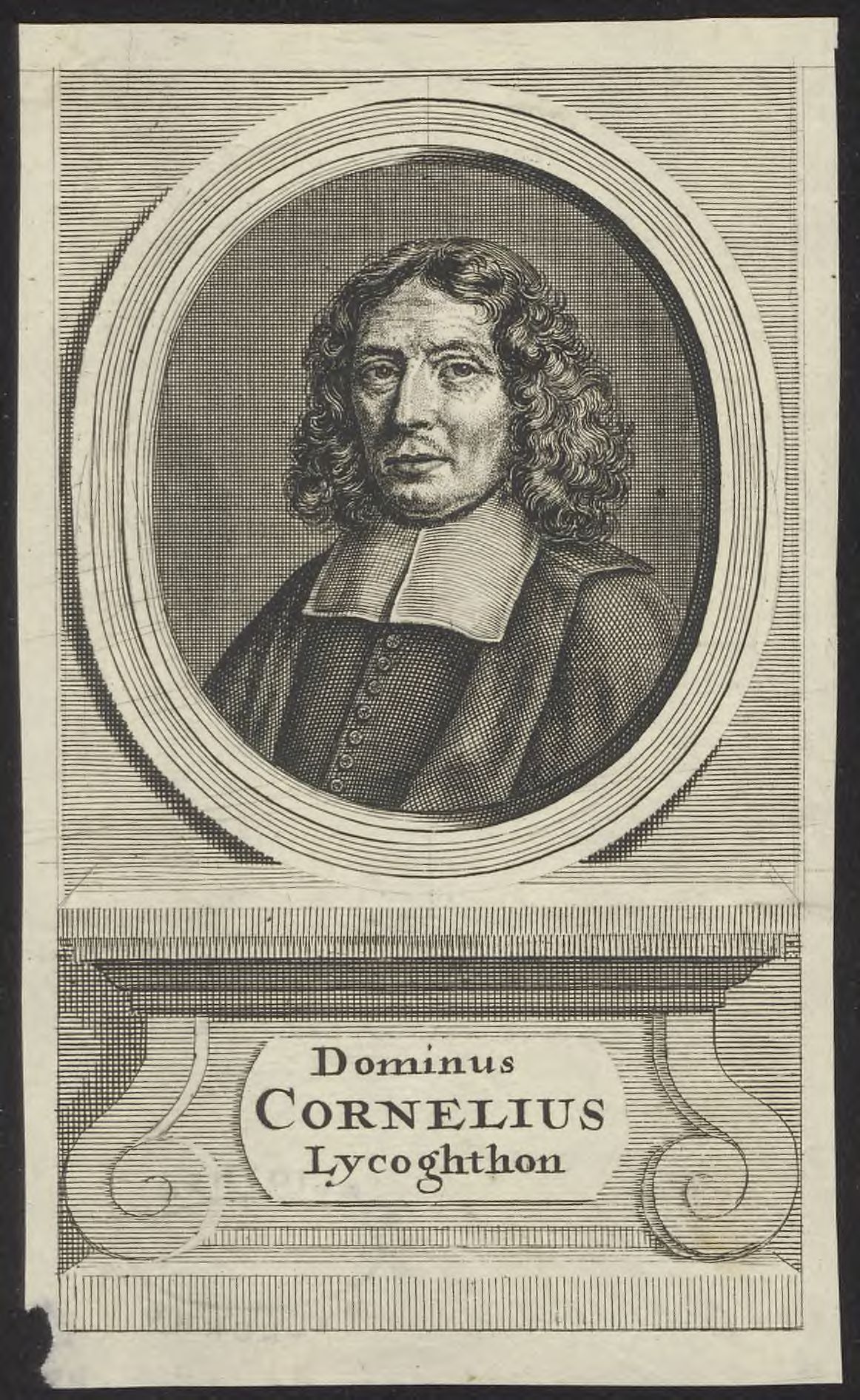 Portrait of Cornelius Lycoghthon