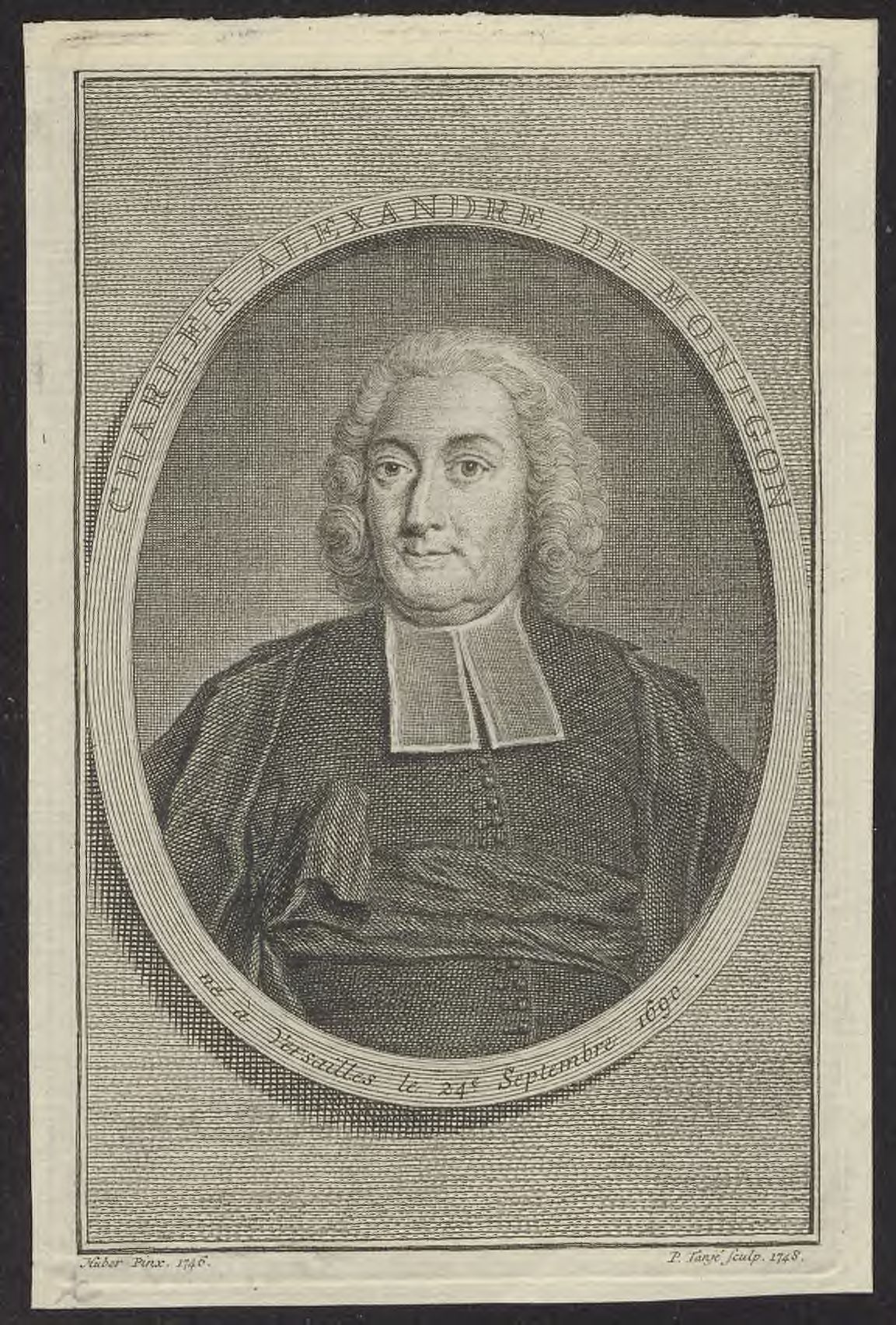 Portrait of Charles Alexandre de Montgon