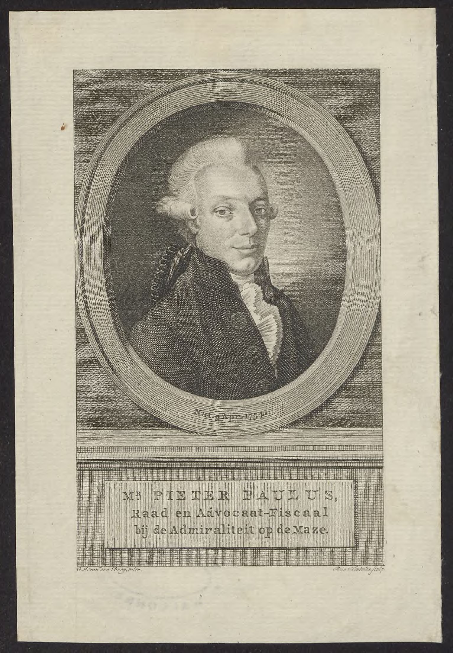 Portrait of Mr. Pieter Paulus