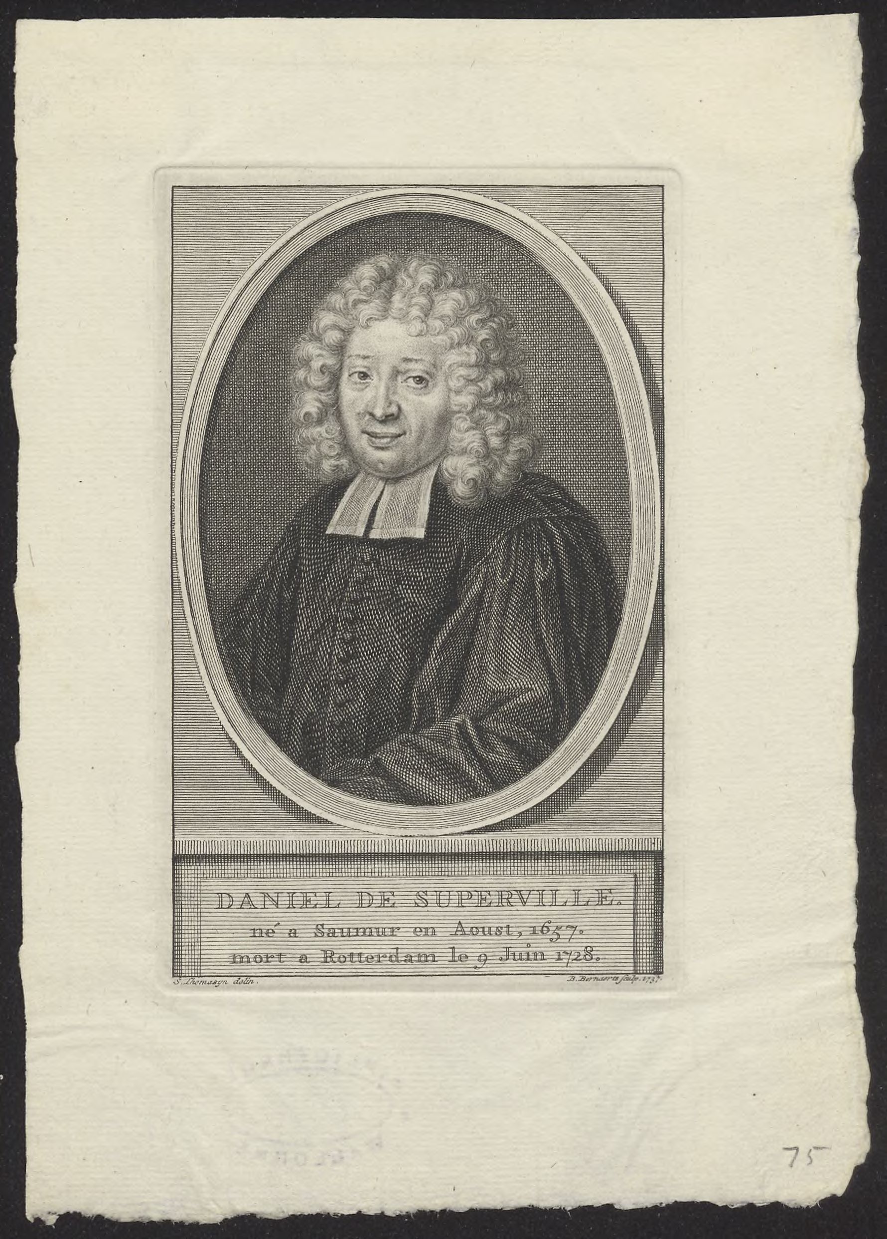 Portrait of Daniel de Superville jr