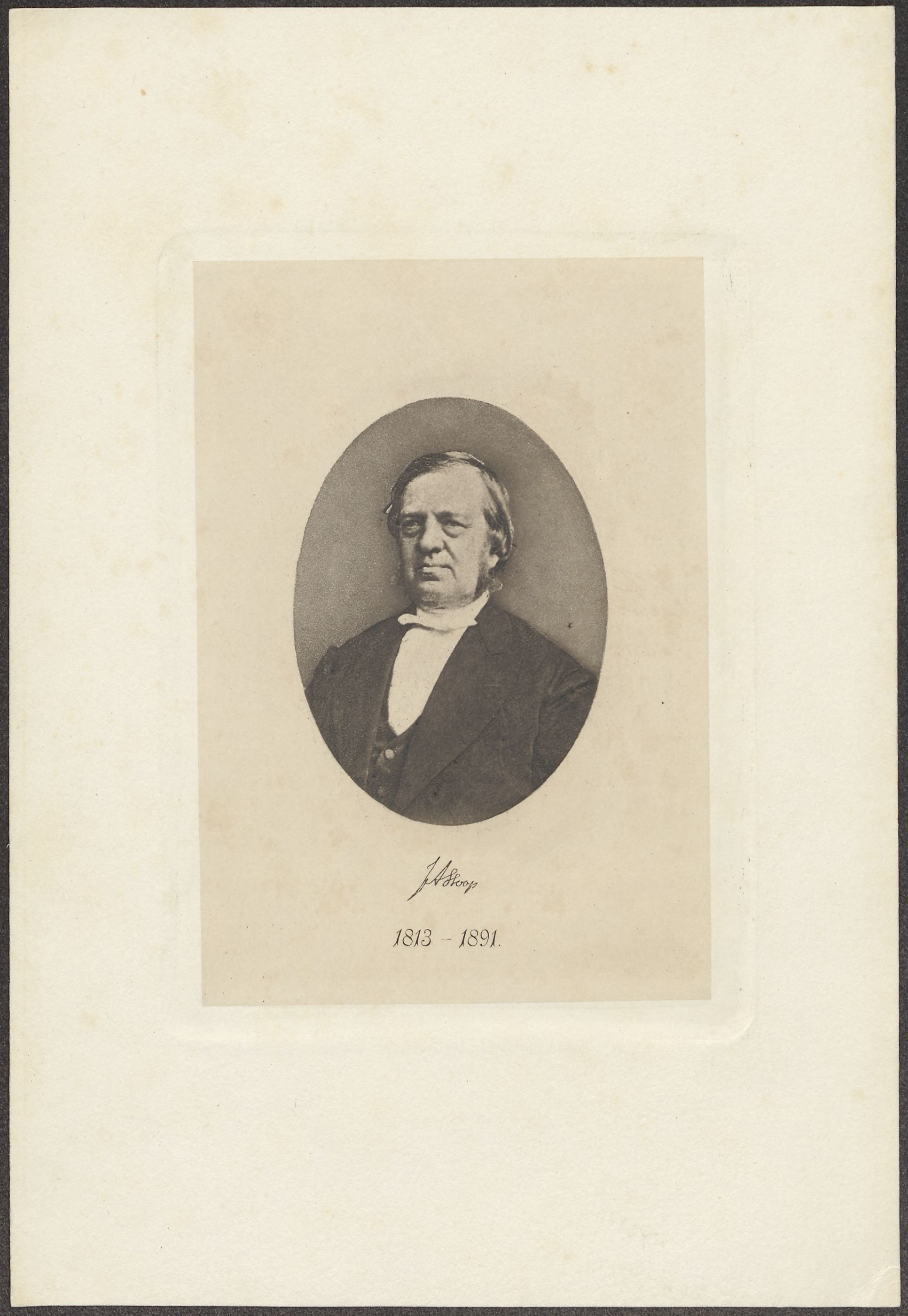 Portrait of J. Stoop