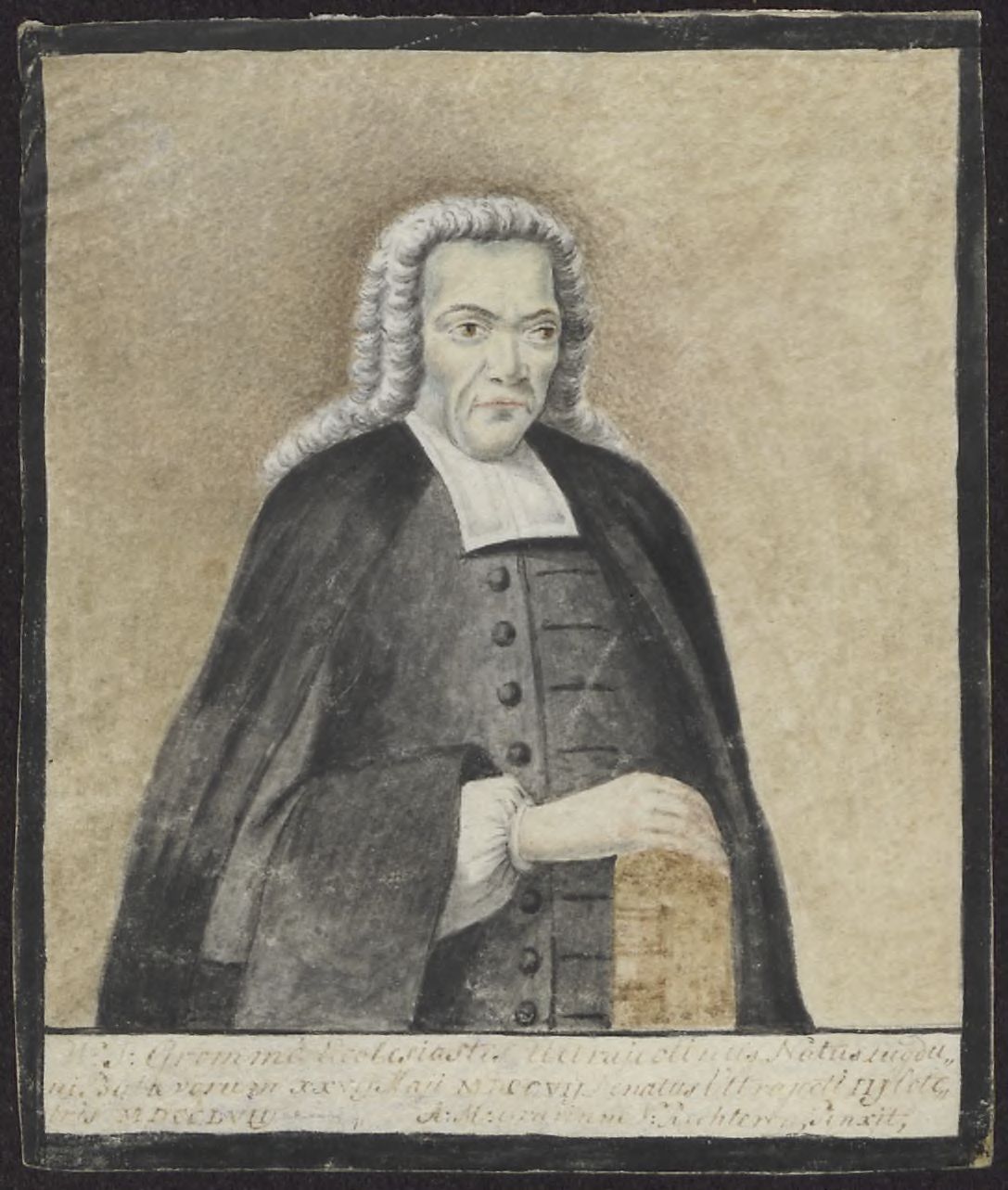 Portrait of W.J. Grommé [?]