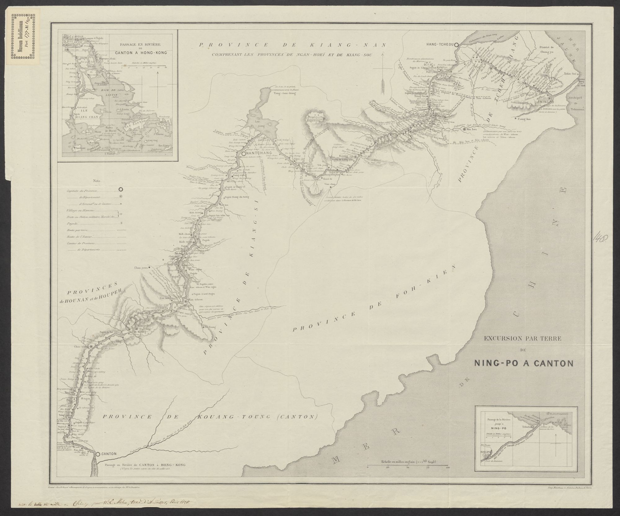 Excursion Par Terre de Ning-Po A Canton