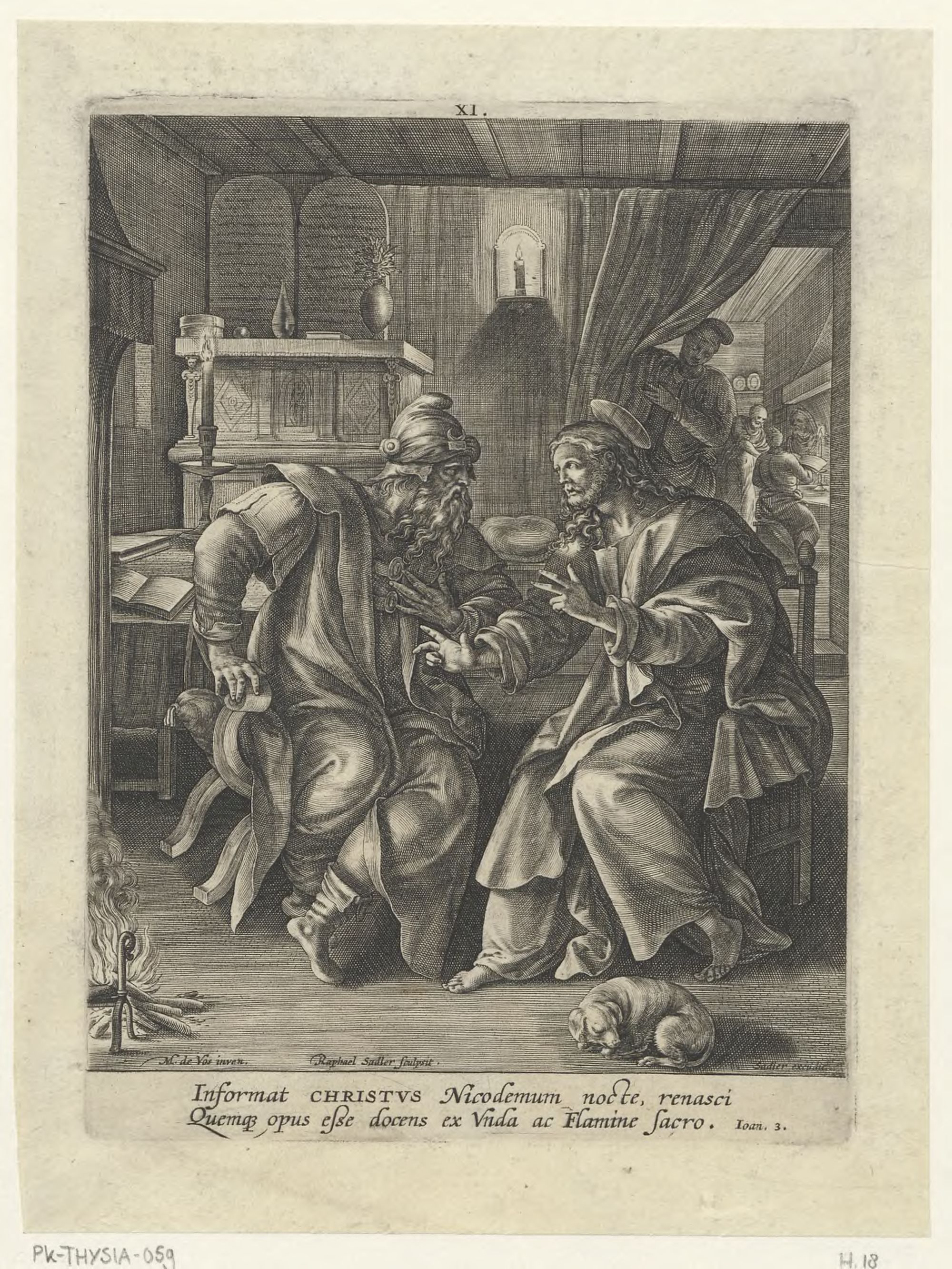 Vita Christi: Christ in Nicodemus' house