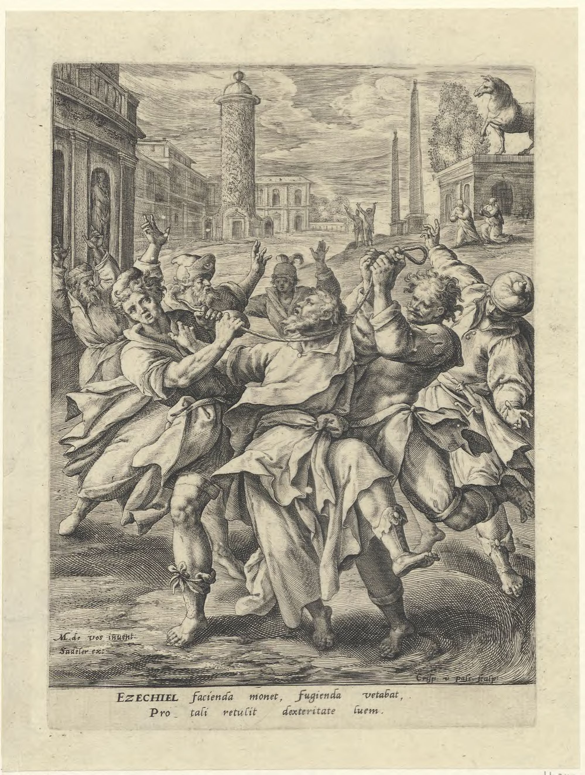 Triumphus Martyrum: The capture of Ezekiel