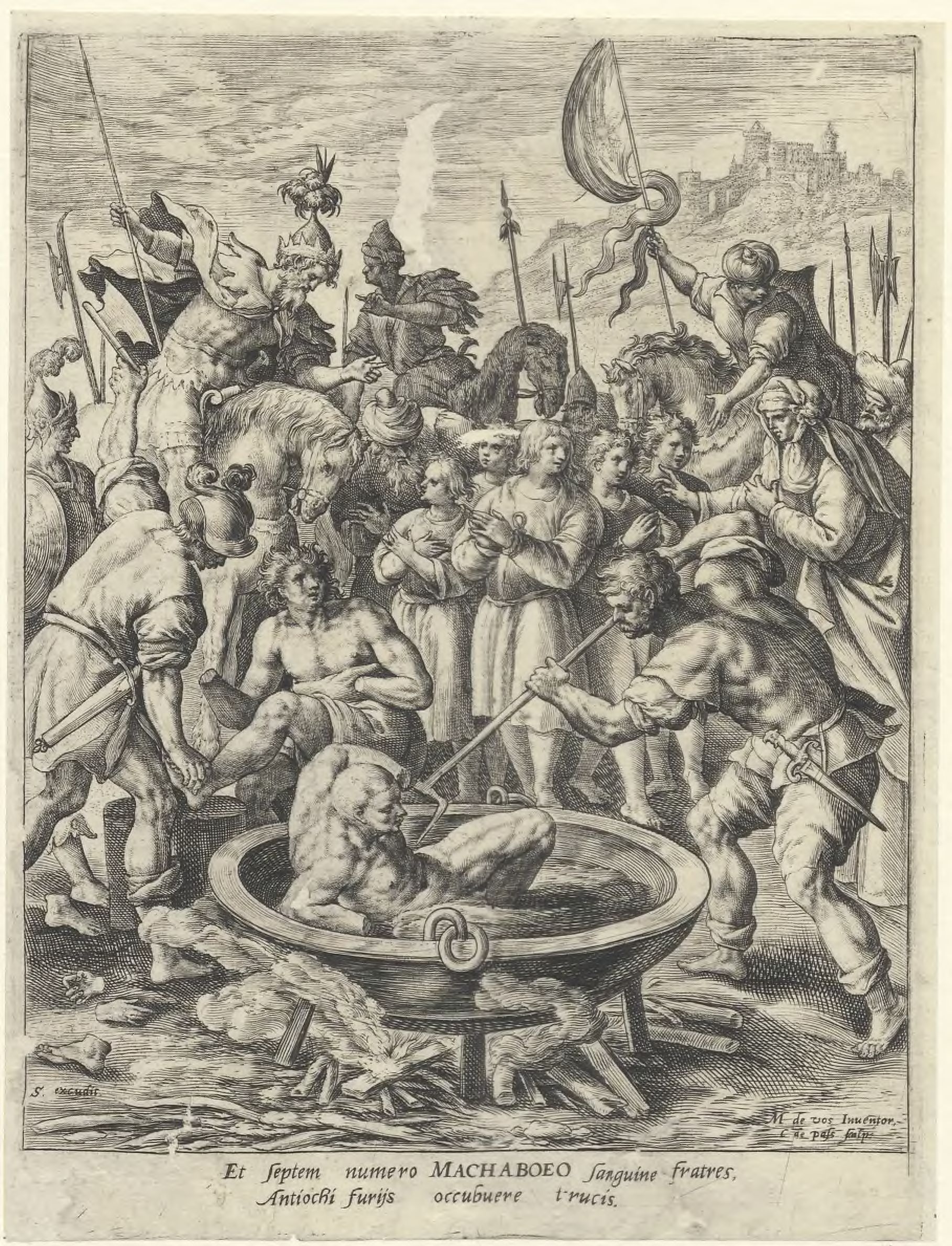 Triumphus Martyrum: The martyrdom of the mother and the seven sons