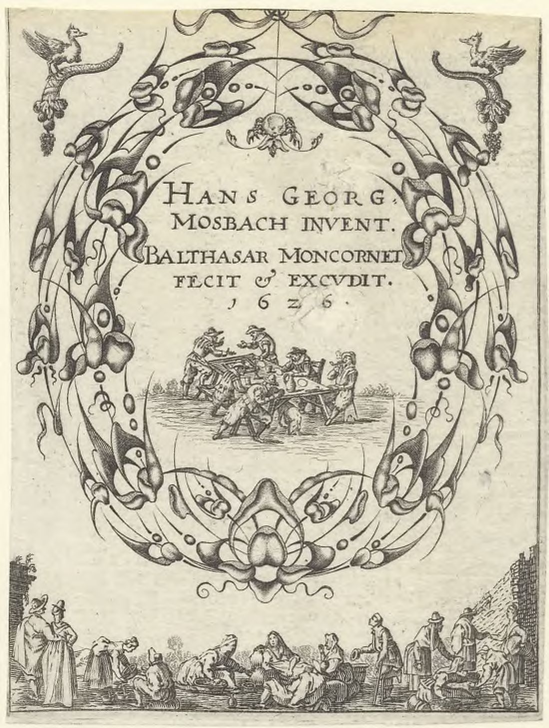 Stylized bouquets: Title plate