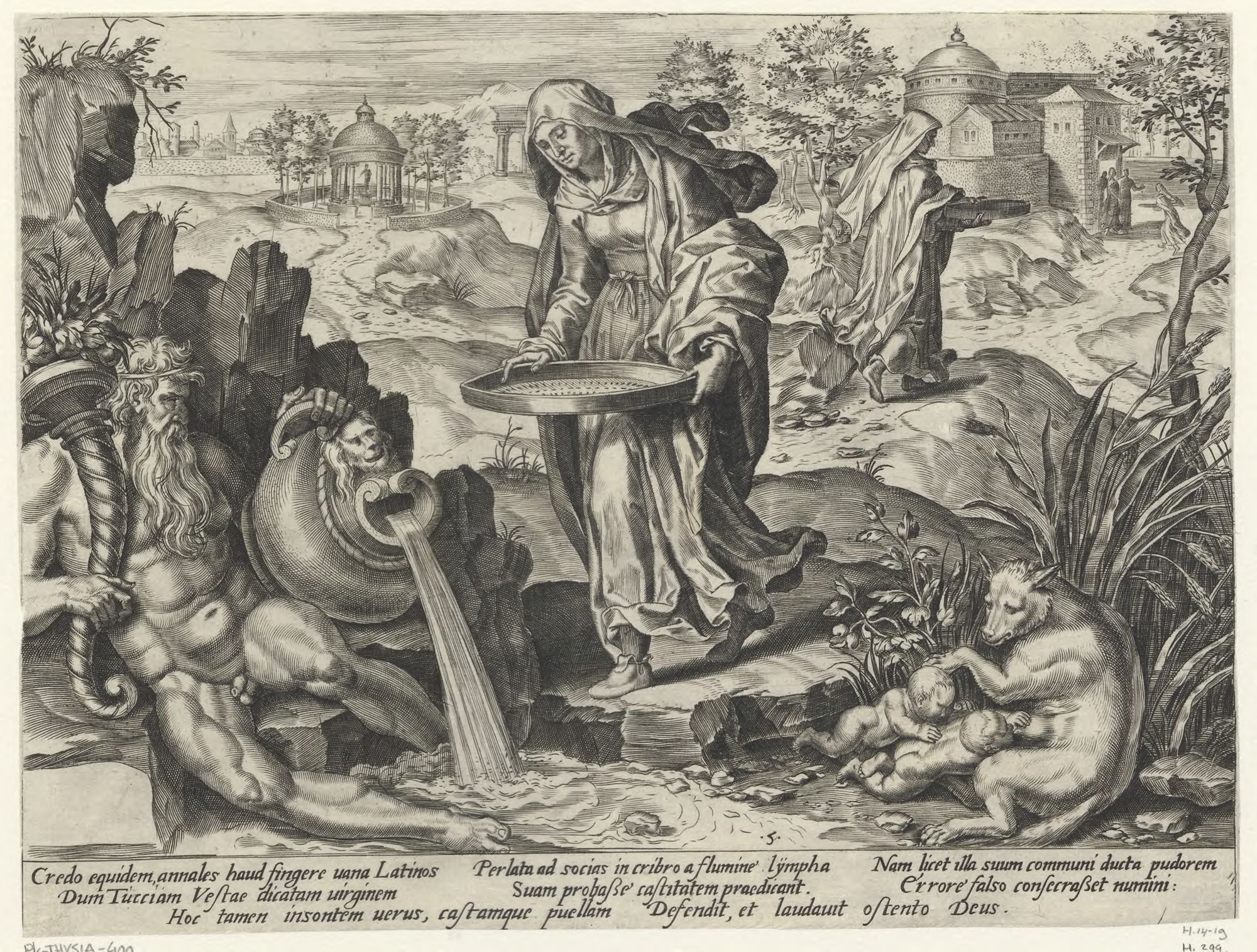 Famous Roman women: The vestal virgin Tuccia