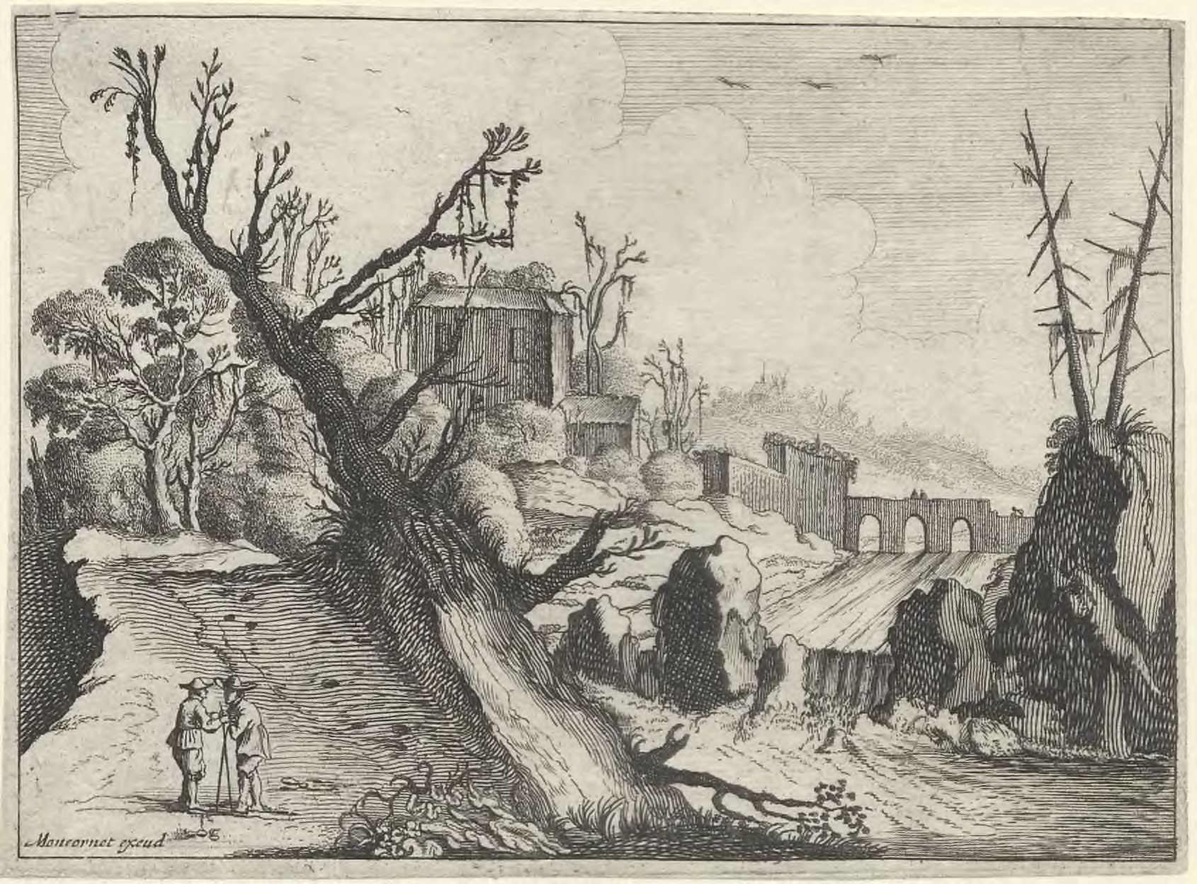 Seven landscapes: Waterfall