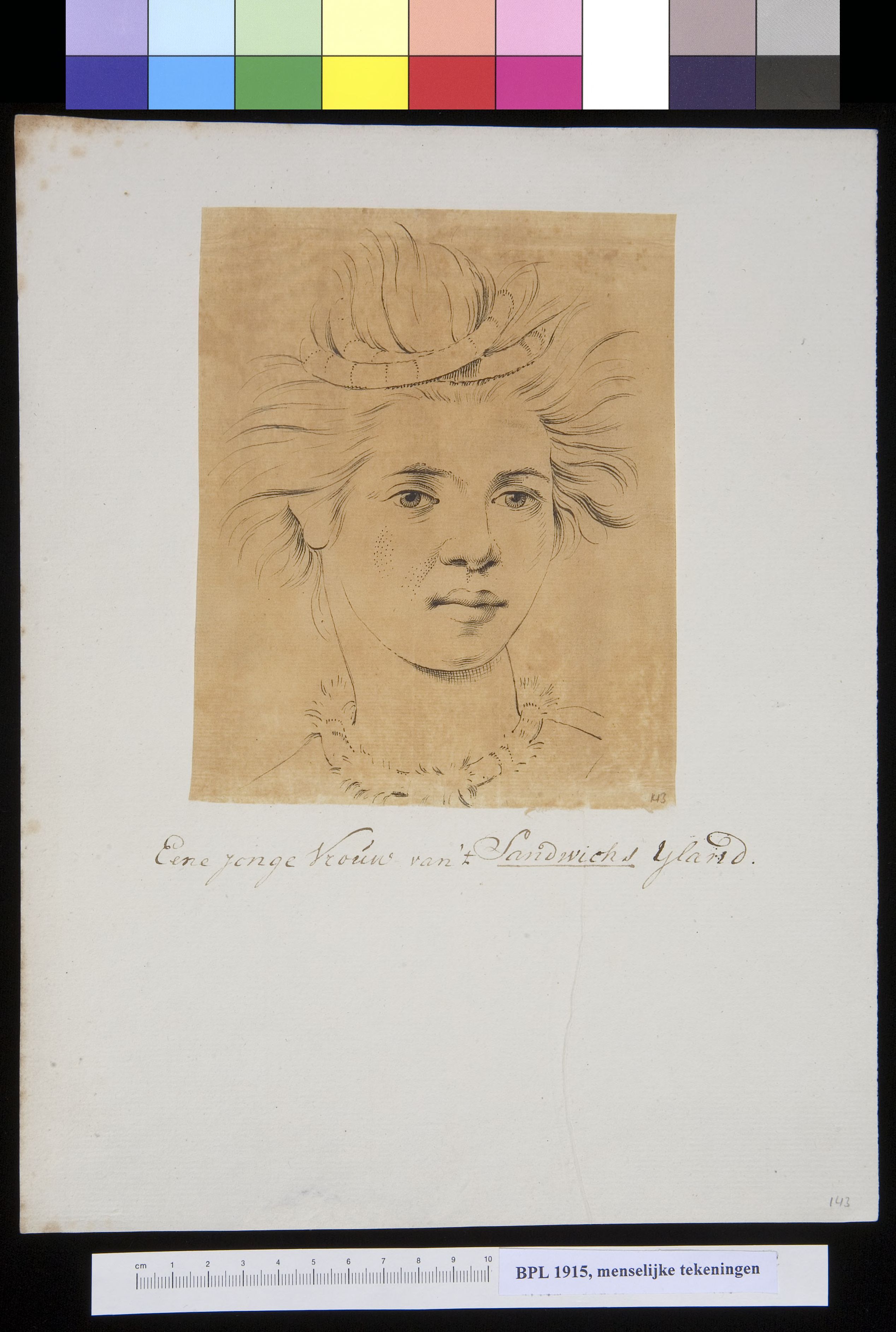 Woman from the Sandwich islands
