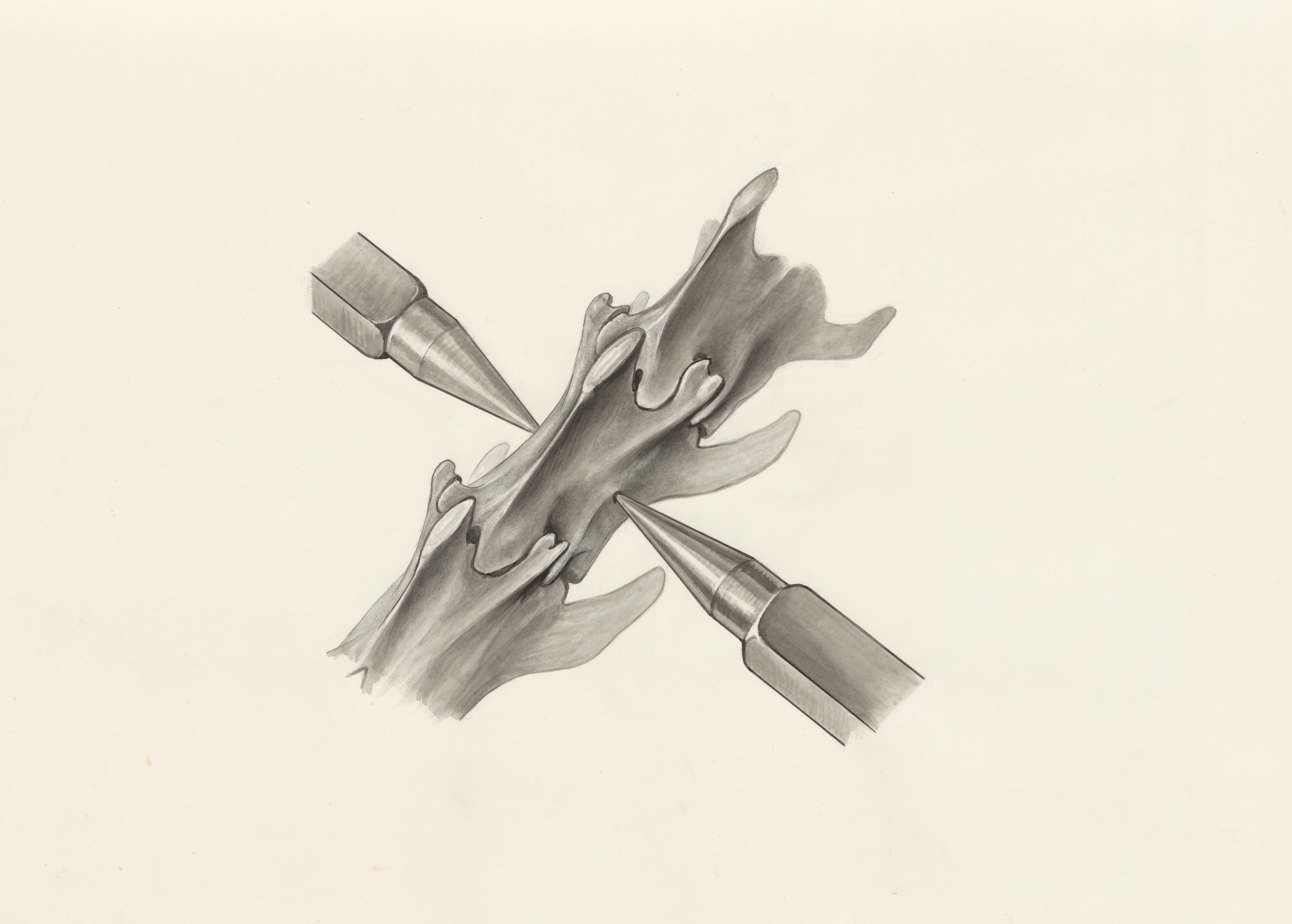 Vertebrae between medical equipment